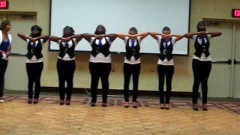 Zeta Phi Beta Sorority Inc. (Phi Epsilon Chapter) Spring 2009 Probate Video 2 of 5