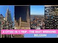 How to do 4 cities in 1 weekend travel to brussels bruges ghent and antwerp in just one weekend
