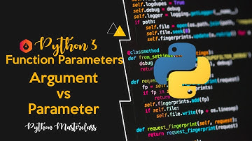 4.2 - Argument vs Parameter in Python