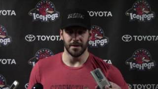 Jake Dowell - Post Game - 10-28-16
