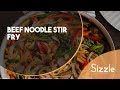 How to prepare Beef Noodle Stir Fry | SIZZLE