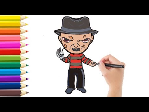 Como Dibujar a Freddy Krueger / How to Draw Freddy Krueger - thptnganamst.edu.vn