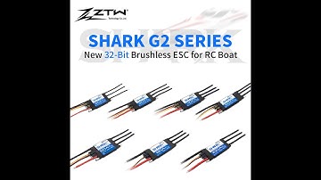 How to connect the ZTW New 32-Bit Shark G2 ESC with LCD Program Box G2 to change the parameters?