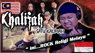 khalifah - satu kalimah ( Official music video ) REACTION By Endhy TK