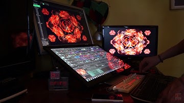 VJ Setup: Live visuals by Bogdan “Bo” Runceanu (2ironic.com)