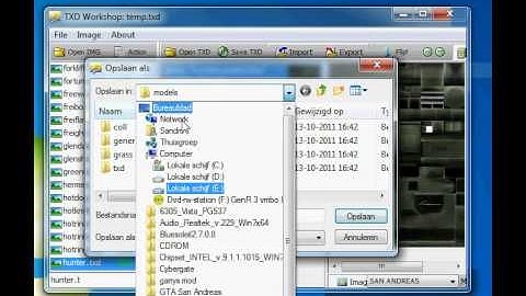 GTA SA How Install Your Own Txd Skin