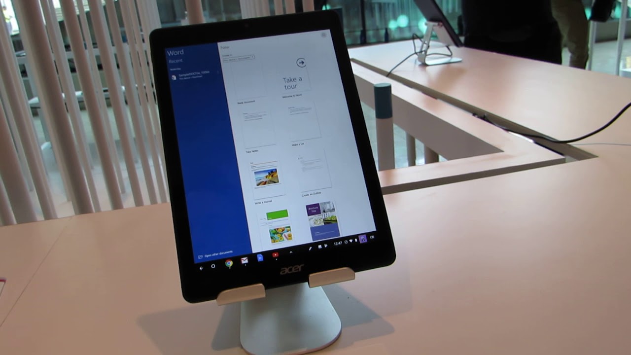 Update Acer Chromebook Tab 10 hands-on