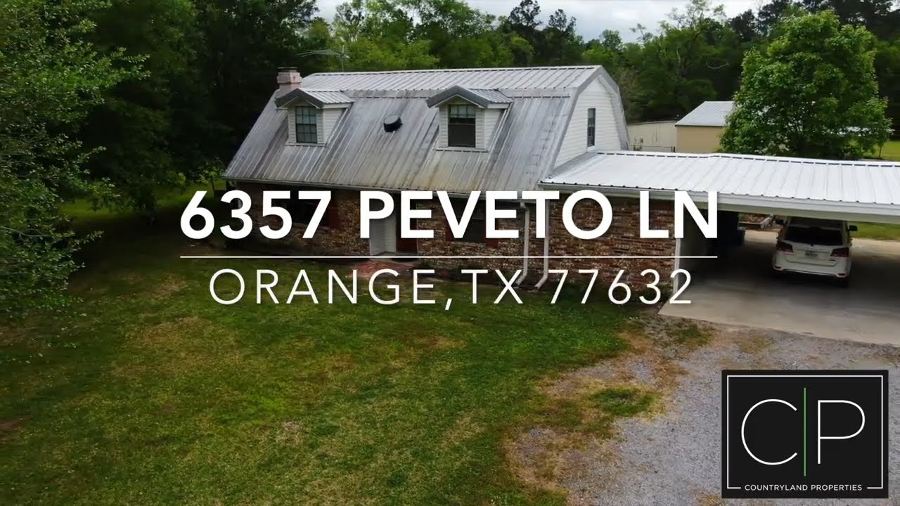 6357 Peveto Ln Orange, TX 77632 YouTube
