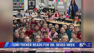 Lori Tucker reads for Dr. Seuss Week