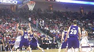 MBB: The Gaels work the Pilots with a 3 by Dellavedova