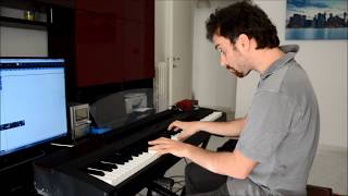 Video-Miniaturansicht von „Riccardo Piergiovanni performing Cowboy Bebop Piano Black“