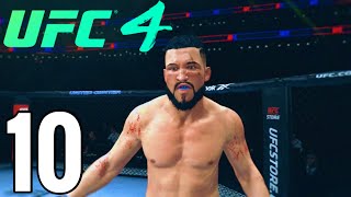 UFC 4 Featherweight Career Mode Walkthrough Part 10 - THE COMEBACK!