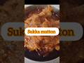 Sukka Mutton / Dry Mutton/ Chuka Mutton #recipe #shorts