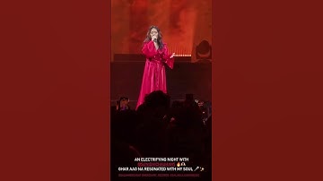 Thumbnail of Sunidhi Chauhan Sings Ghar Aao Na Live at I AM HOME Concert 😍❤️🙇‍♀️