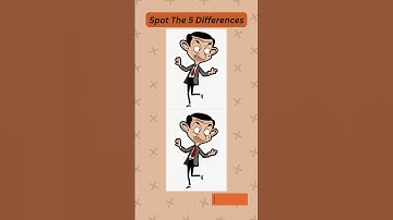 Spot the 5 Differences #braintest #shorts #quiz #mindgames #findthedifference #puzzle #iq