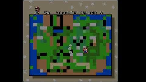 my first custom super mario world levels