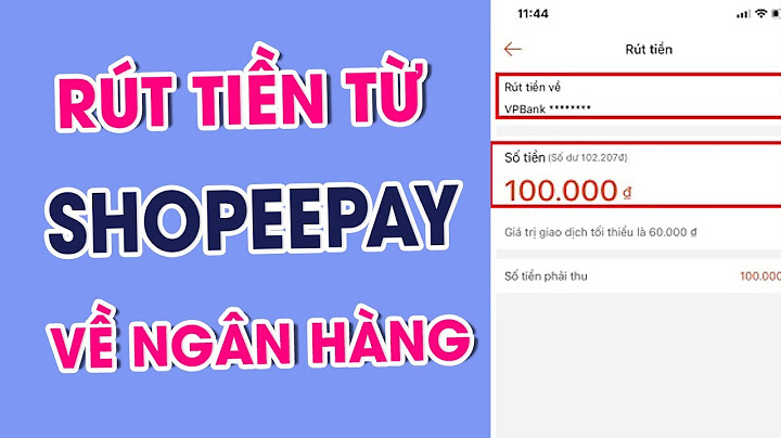 Làm thế nào để rút tiền từ ví shopee năm 2024