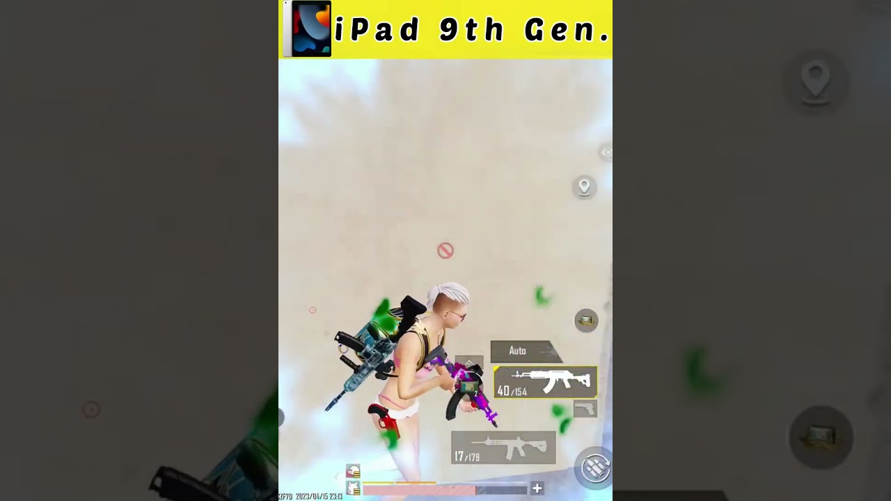 iPad 9th generation | pubg no lag test | 1vs3 clutch 