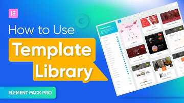 How to Use  Element Pack Template Library | BdThemes Widget | Template Library Widget