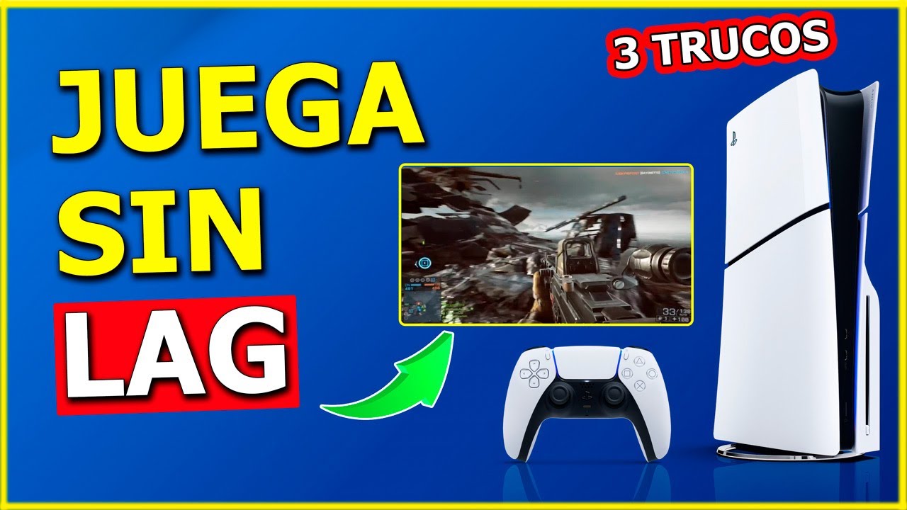 Cómo Solucionar el LAG en PS5 ✅ Reduce los Picos de Latencia Rápido y Fácil (2025)
