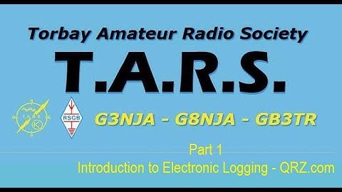 Part 1 introduction to QRZ com