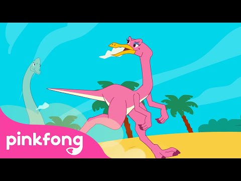 Большие Гонки Динозавров | Динозавров Рассказы | Мюзикл Сказки | Пинкфонг Песни Для Детей