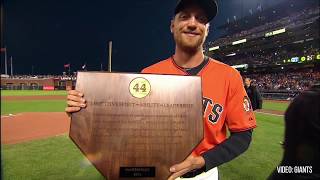 Current Giants players pay tribute to legend Willie McCovey