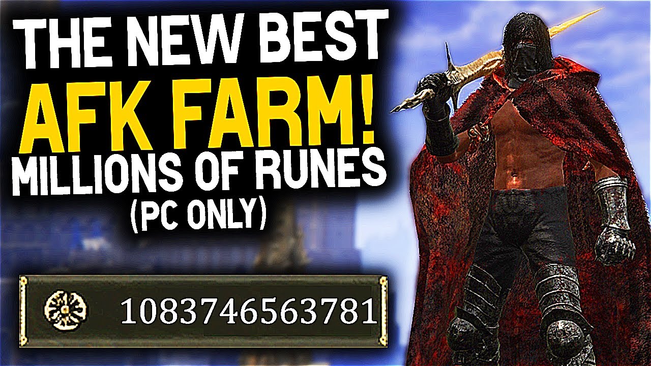 Elden Ring 100 MILLION AFK RUNE FARM (PC ONLY) Best Elden Ring Rune