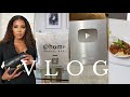 Vlog  unboxing my 100k award  try on haul  homeware haul  cook with mw