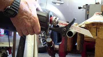 Gator Reciprocating Saw Blades Cutting Pipe