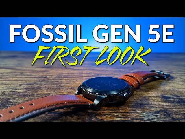 Fossil Gen 5E Smartwatch First Look! #Shorts