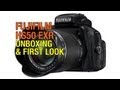 Fuji Finepix HS50 EXR Unboxing &amp; First Look