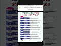 90% Data Scientists inhi Python libraries ka use karte hain!#explore #viral #trendingshorts #fyp
