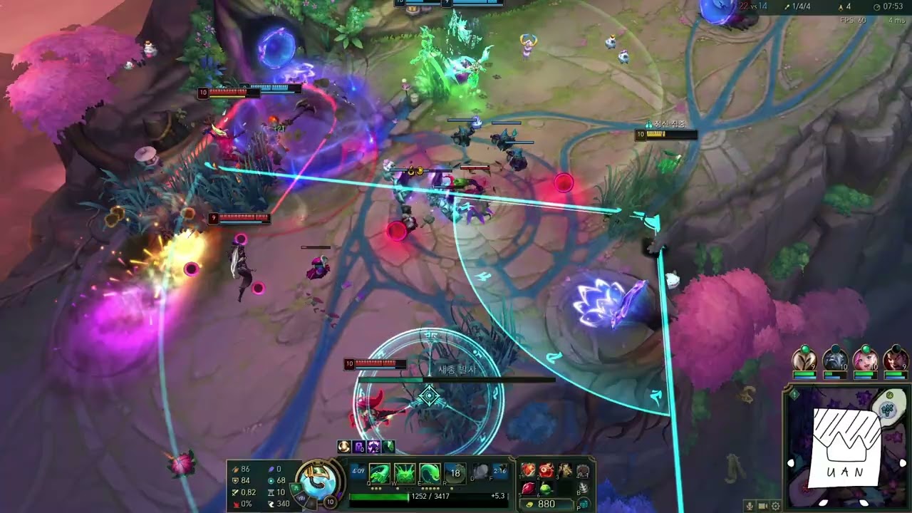 [리그오브레전드] 아니 왜 증강 안되냐? 개똥겜 수준