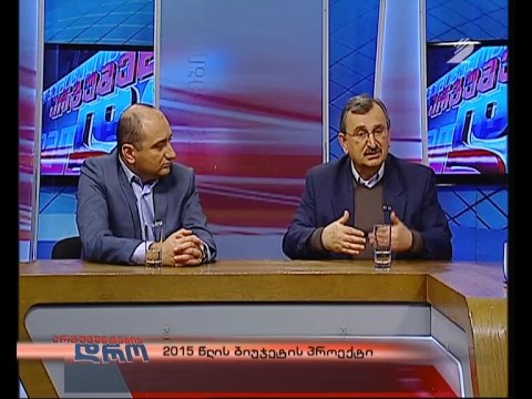 არგუმენტების დრო - 2015 წლის ბიუჯეტის პროექტი