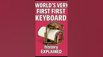 Your Keyboard is Designed to Slow You Down! - the history behind the typewriter #historyshorts #fyp
