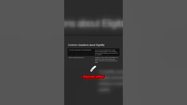 Unlock Your VA Benefits: A Must-Watch for Veterans with Multiple Disabilities! 💪🇺🇸