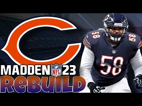 Darnell Wright Bears Realistic Rebuild! Madden 23 Franchise