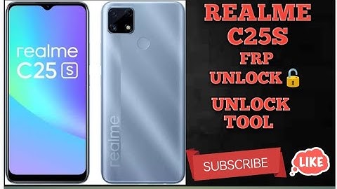 Realme c25s Frp Bypass in unlock tool / Realme rmx3197 Frp Bypass in unlock tool 🔥