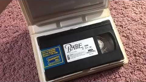 My Clamshell Case VHS Collection Part 4