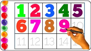 Learn to Write English Counting | Counting Numbers numbers counting ginti nurseryrhyme