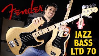 Fender Jazz Bass LTD 70 - Demo Review (ITA)