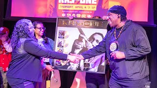 🏆 KRS-One Receives RIAA Career Achievement Award &amp; Performs Medley Set @ NHHM Induction Ceremony