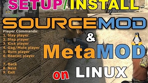Setup Sourcemod/Metamod on CSGO Server Linux 2021