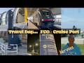 Travel Day - Italy FCO Station To Civitavecchia #travelvlog #rome #italy