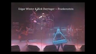 Edgar Winter & Rick Derringer ~ Frankenstein ~ 1990 ~ Live Video, in Tokyo, Japan