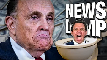 Giuliani Sold Trump Pardons for Cash? DeSantis vs Disney Continues?! - News Dump