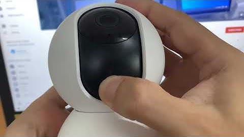 How to insert and remove SD 32GB memory card into XIAOMI MI Home Security Camera 360