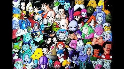 DBS | tournament of power top 10 most powerful warriors | must watch