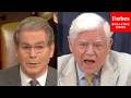 'How In God's Name...': John Larson Gets Fed Up Asking Scott Bessent If US Is At War With Iran